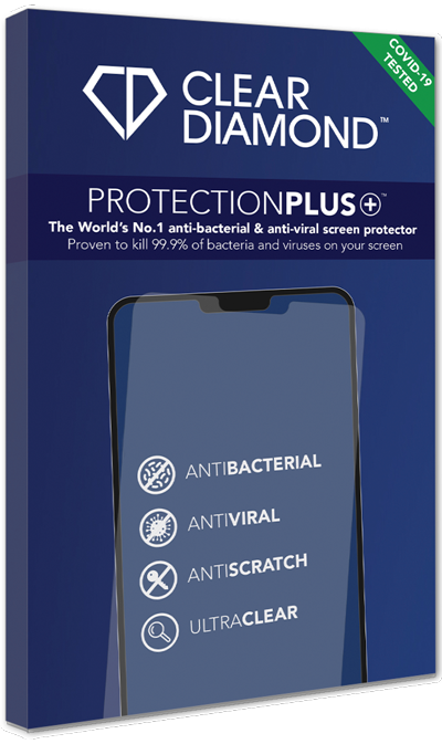 Clear Diamond Anti-Viral Screen Protector