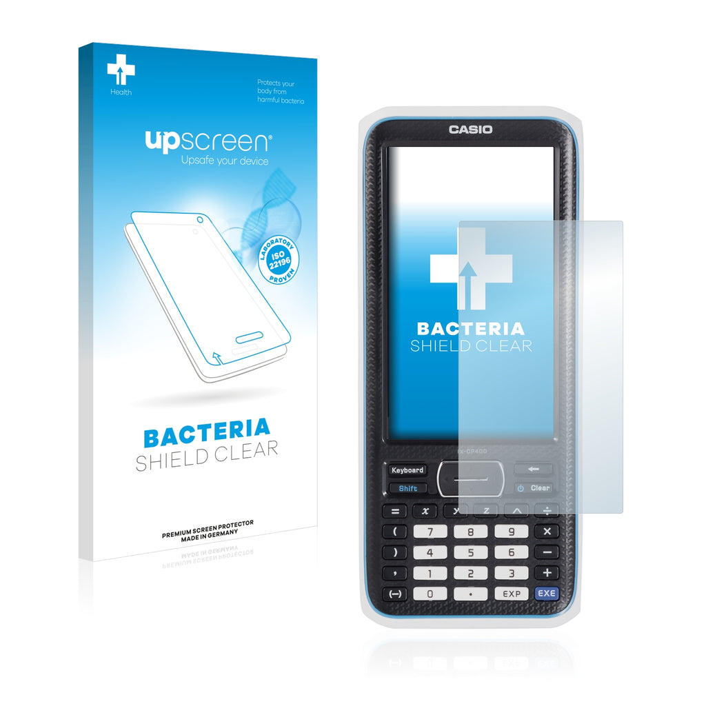 Perdido deuda Rebaja upscreen Bacteria Shield Clear Premium Antibacterial Screen Protector for Casio  FX-CP400 ClassPad II - ScreenShield