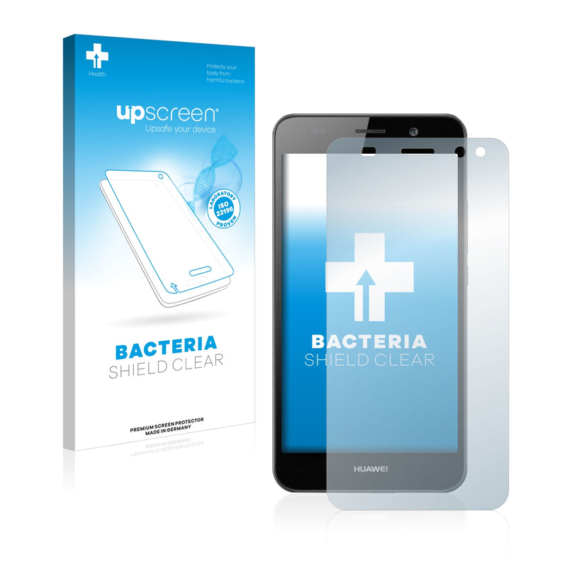 upscreen Bacteria Shield Clear Premium Antibacterial Screen Protector for Huawei 2015 - ScreenShield