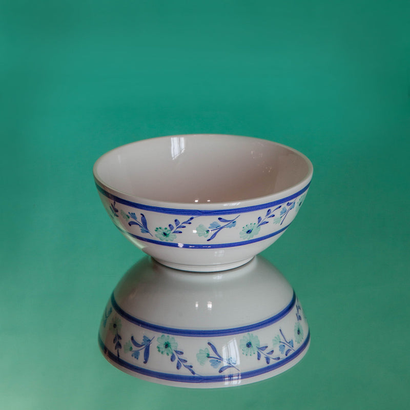 Designer vintage-style earthenware bowl from Esme collection