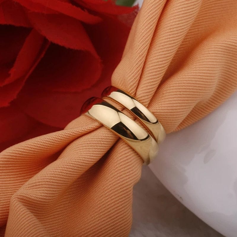 Gouden couple ring