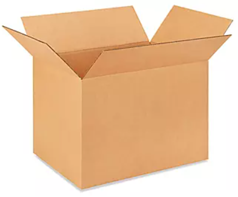 Uline (22 x 16x 16) Corrugated Box- 15 Count