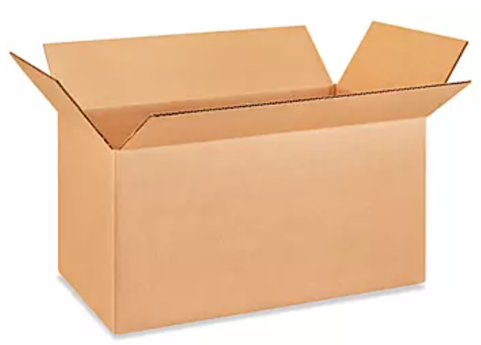 Uline (18" x 9" x 9") Corrugated Box - 25 Count