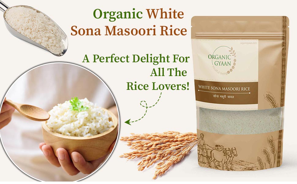 Perfect delight white sona masoori rice