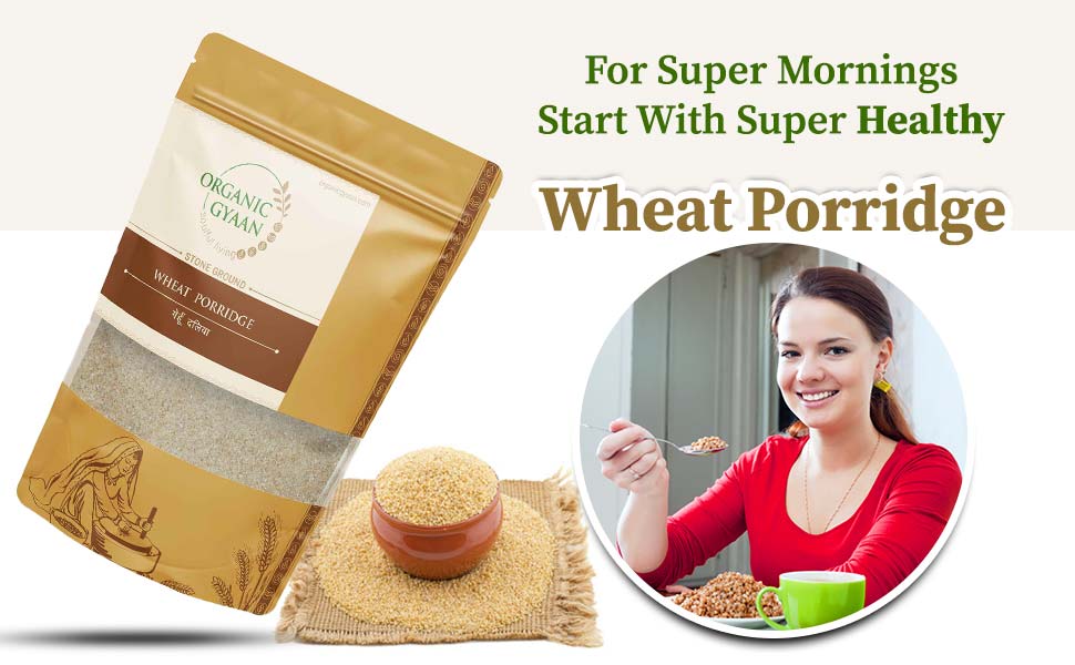 Super healthy wheat porridge