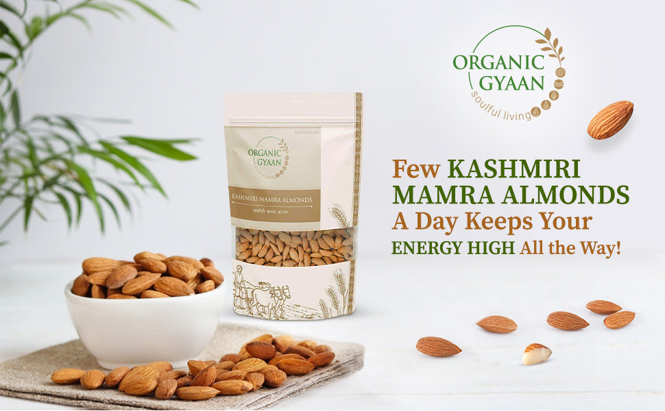 Kashmiri mamra almond 