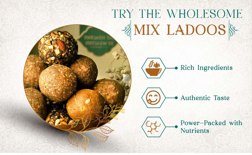 Wholesome mix ladoo