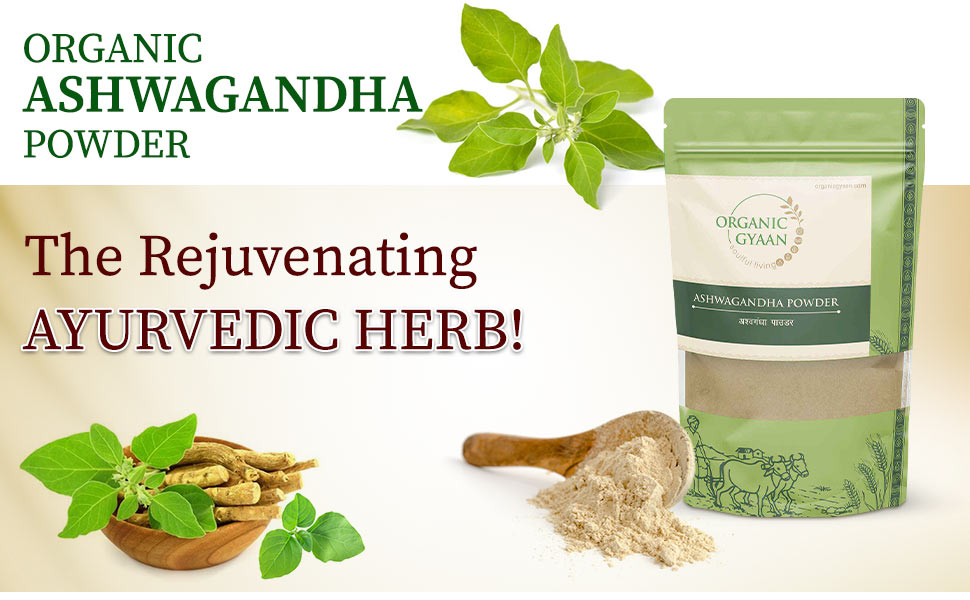 Ashwagandha Powder by Organic Gyaan