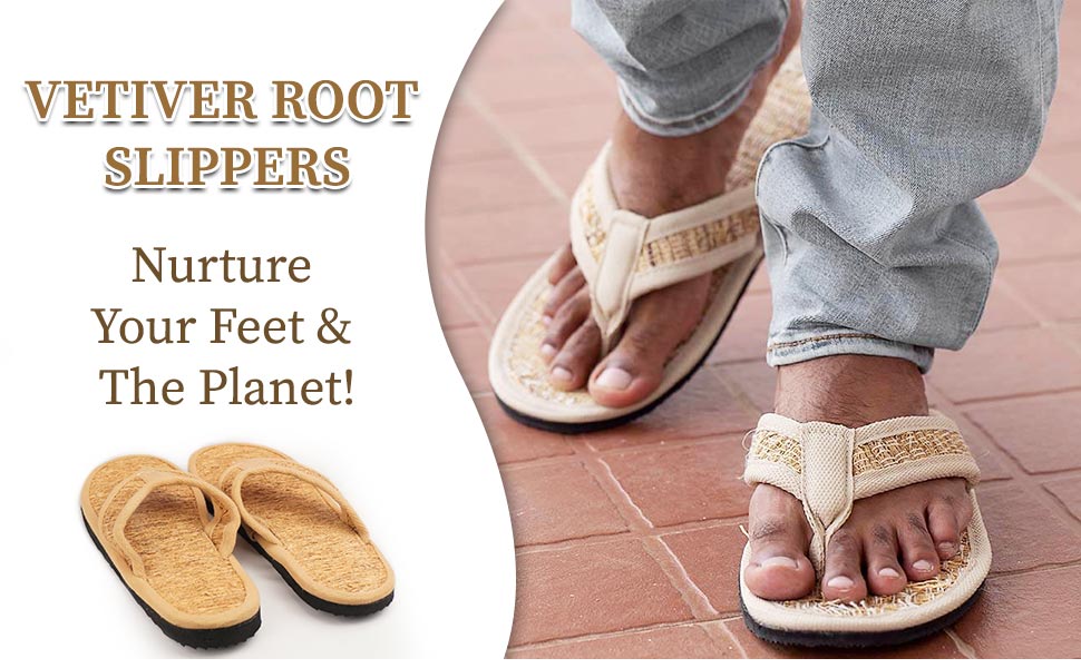 Vetiver Root Slippers