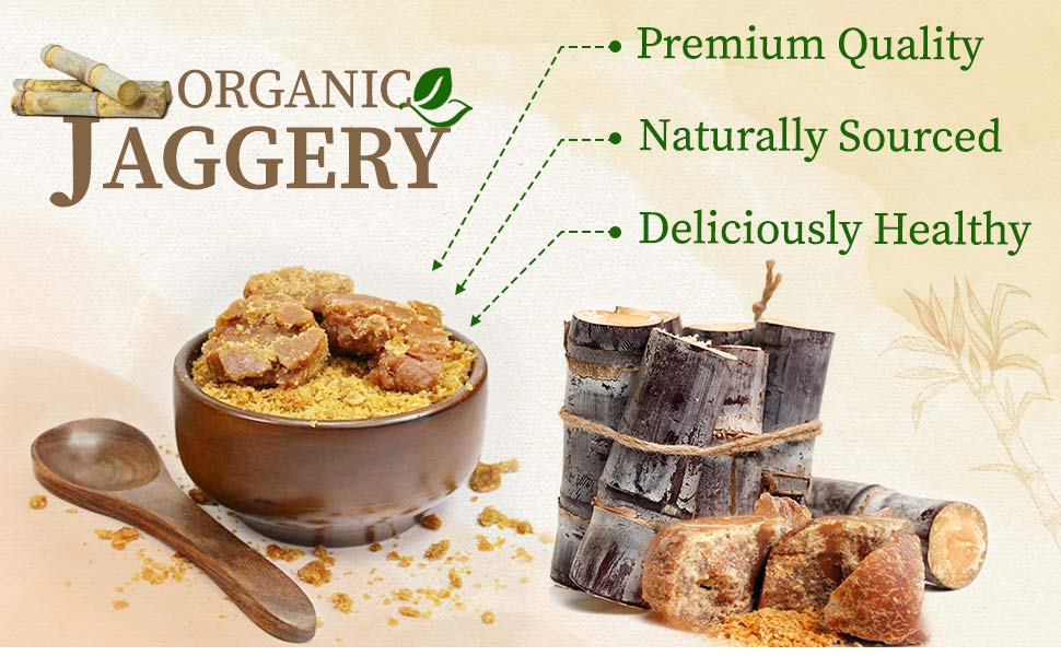 Premium quality organic jaggery 