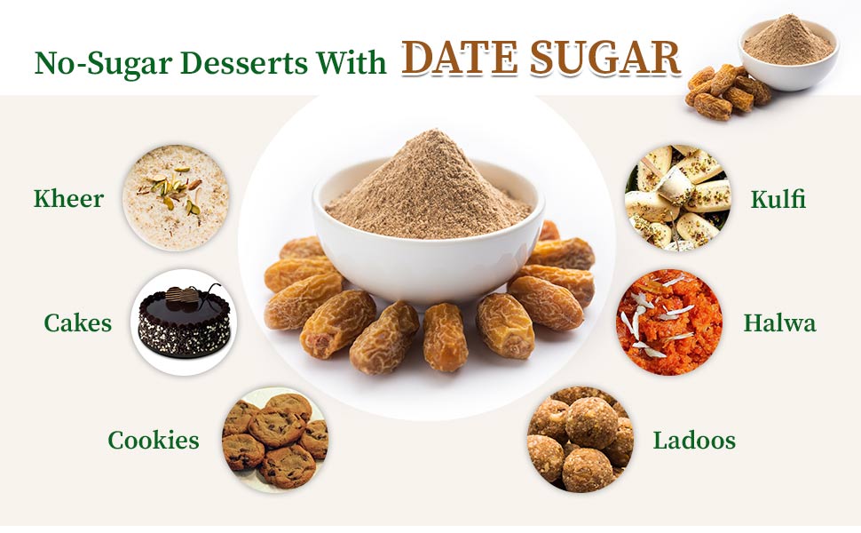 Sugar free desserts with date sugar