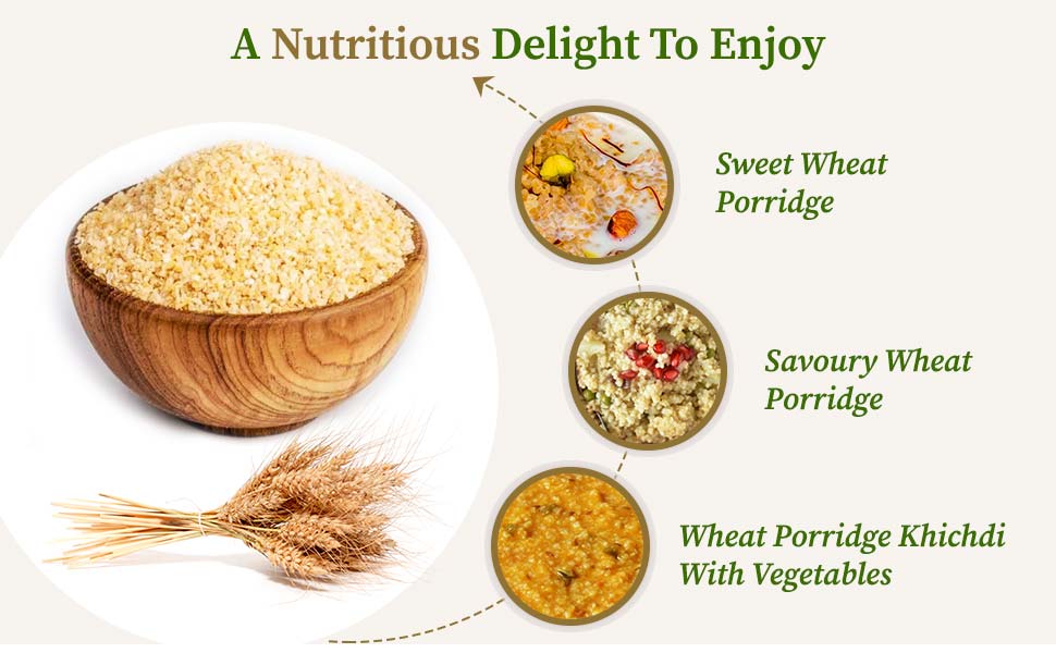 Wheat Porridge - Organic Gyaan
