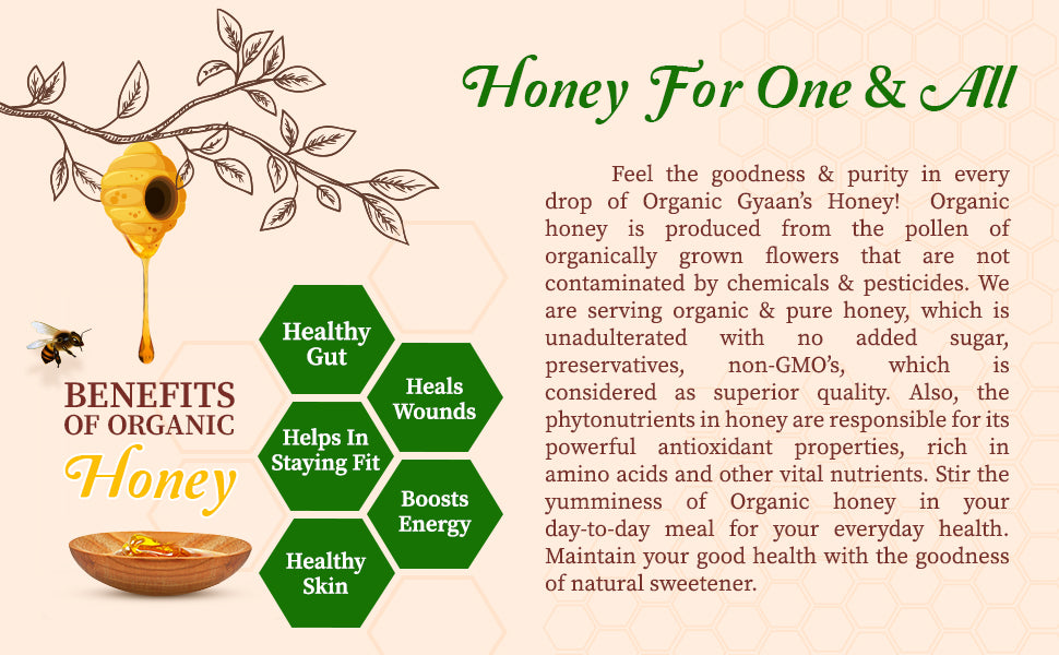 Benefits of organic honey