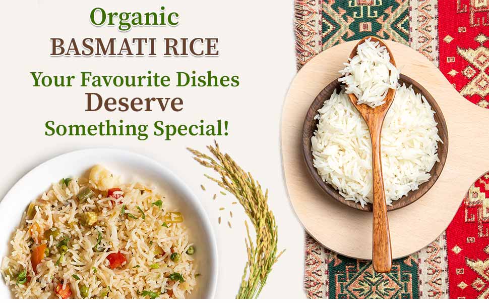 Organic basmati rice by organic gyaan