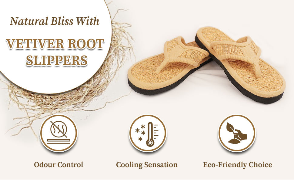 Vetiver Root Slippers