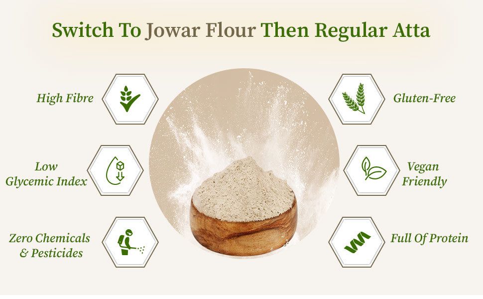 Switch to jowar flour then regular atta