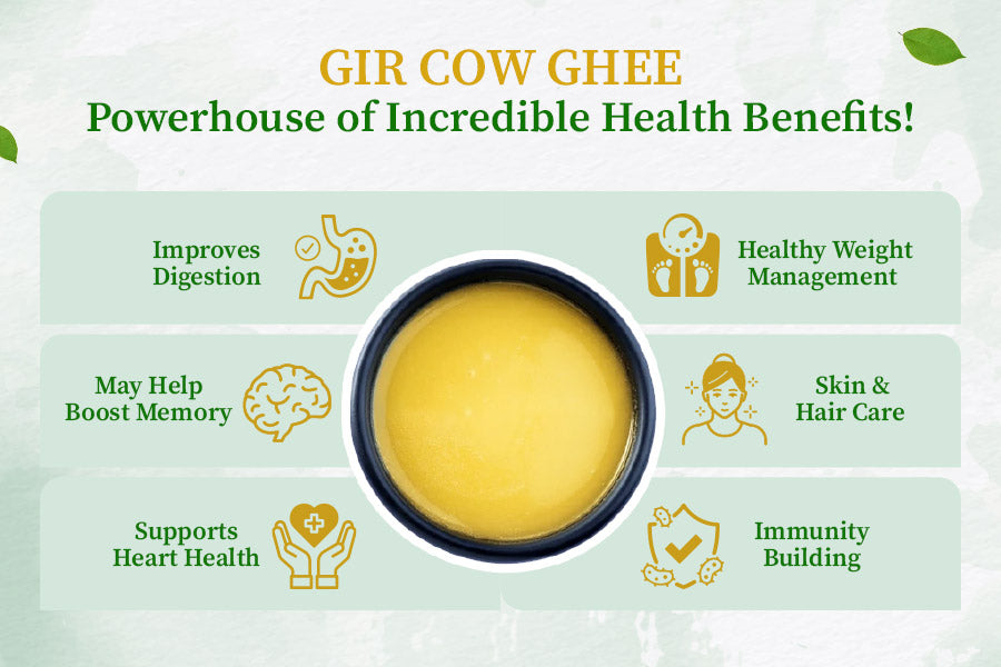 Gir Cow Ghee: Top 5 Nutritional Benefits | Organic Gyaan