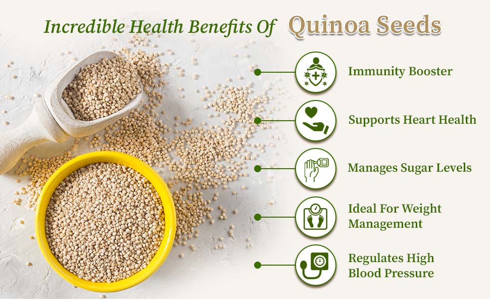 health benefits of quinoa seeds