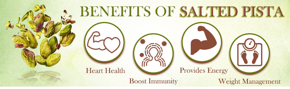 Health benefits of salted pista