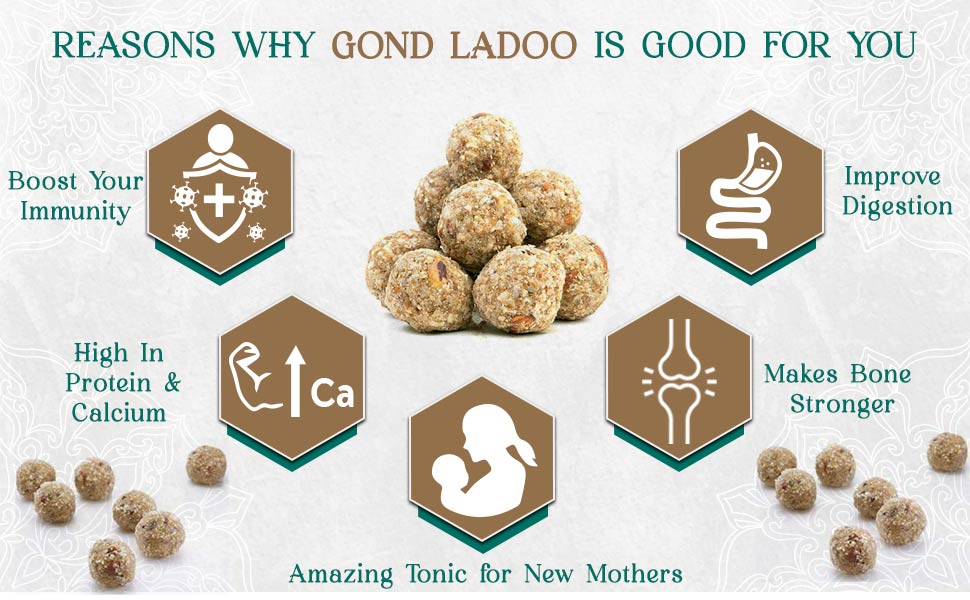 Reasons why gond ladoo good for you