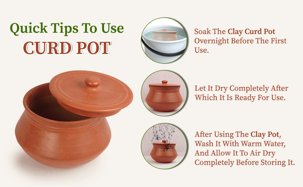 Tips to use curd pot