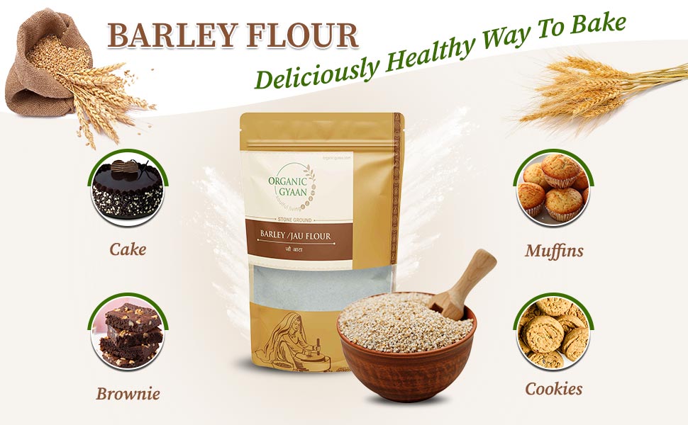 Barley Flour - Jau ka Atta - Organic Gyaan