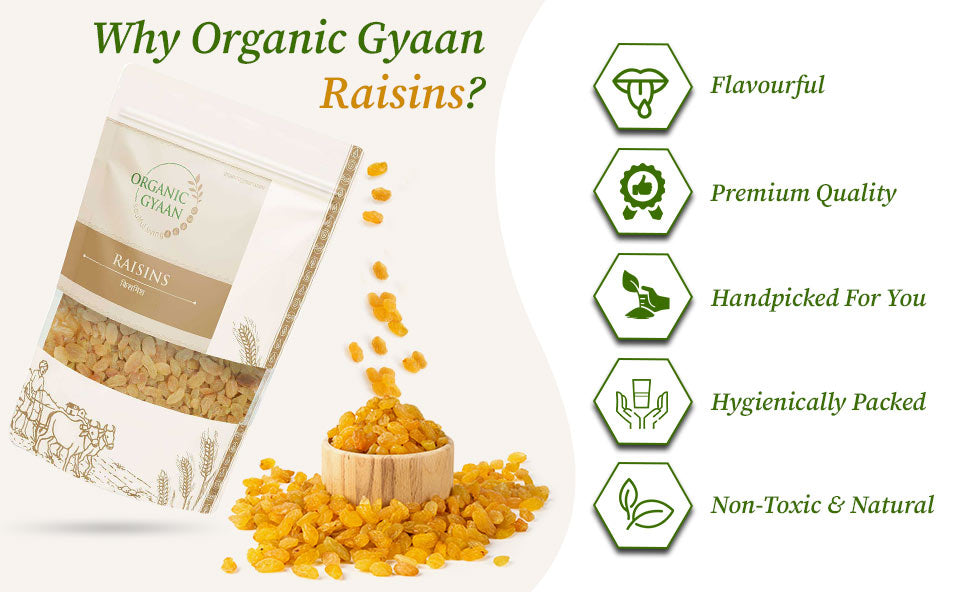 Raisins by organic gyaan
