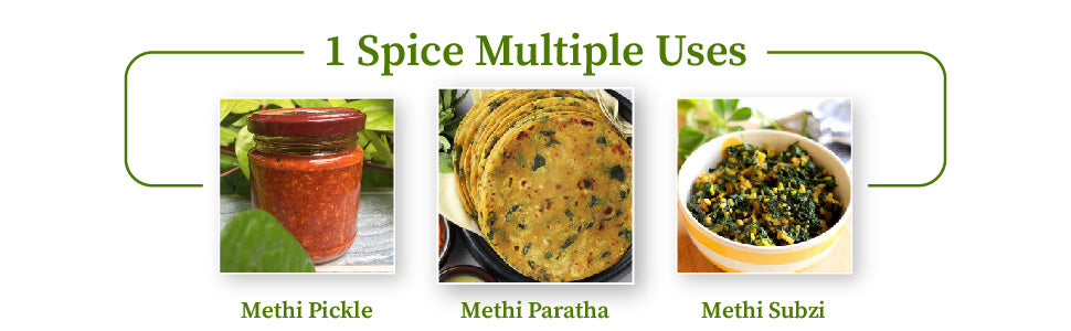 Methi Powder multiple uses