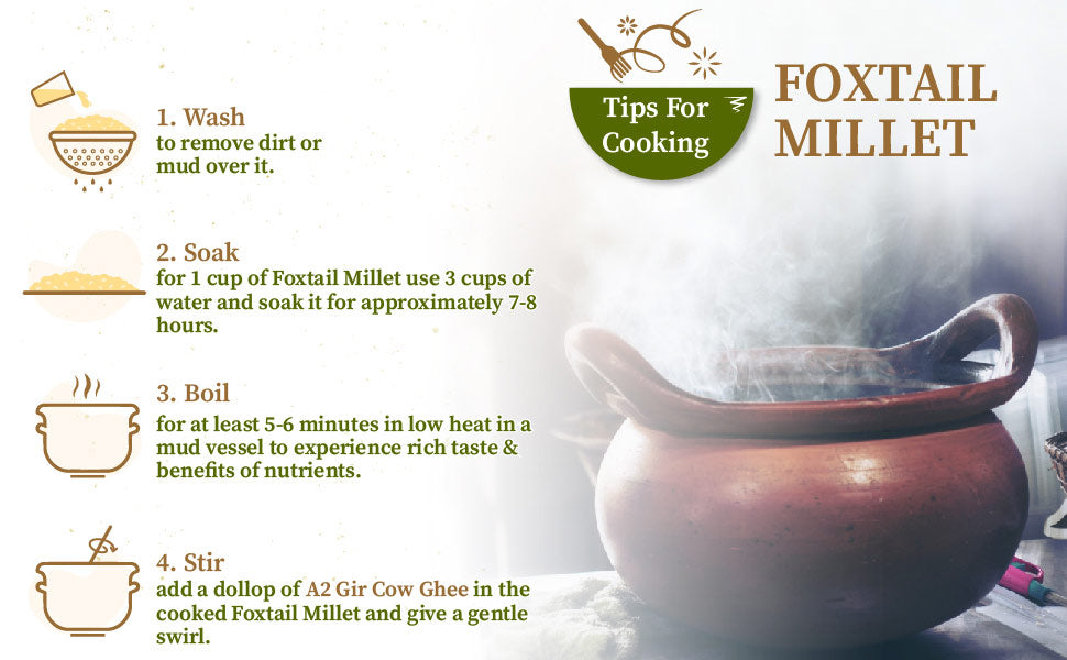 Tips for cooking foxtail millet