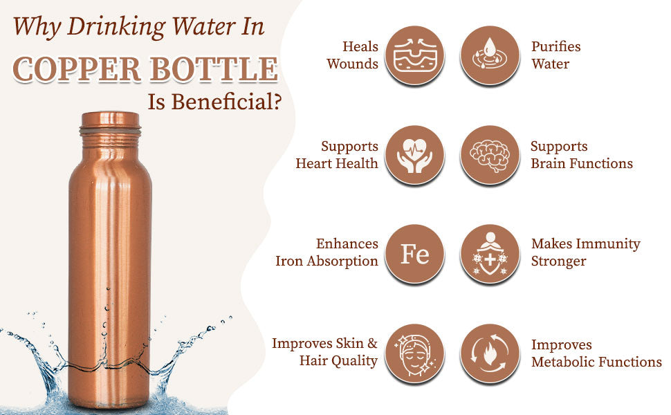 why copper bottle is beneficial for drinking
