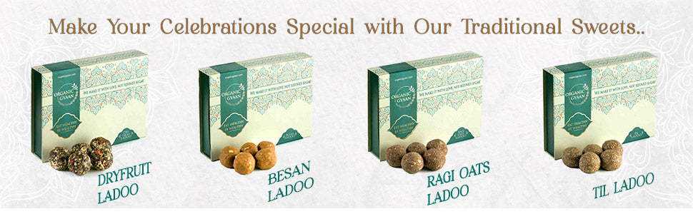 Different types of laddu by organic gyaan