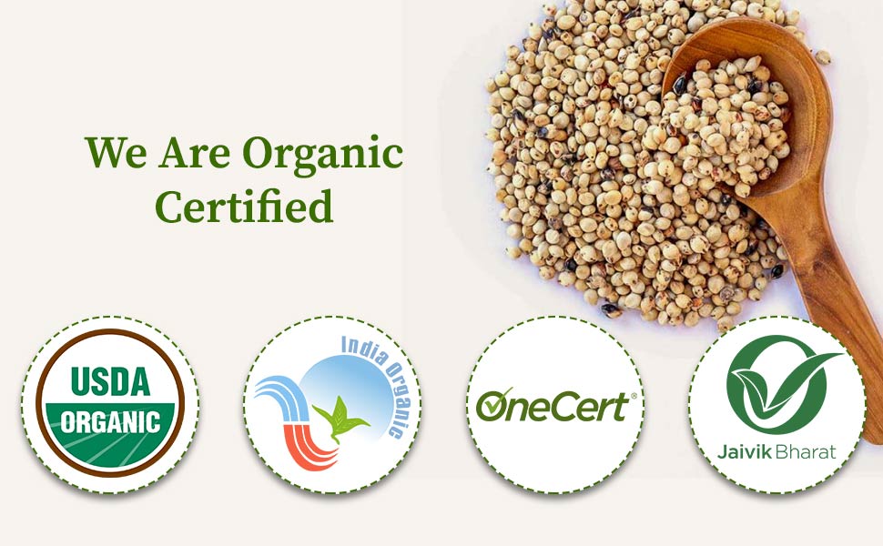 Certified organic sorghum porridge