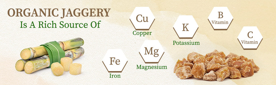 Nutrients in organic jaggery