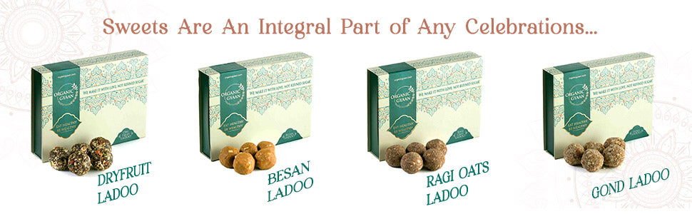 Differnet types of ladoo