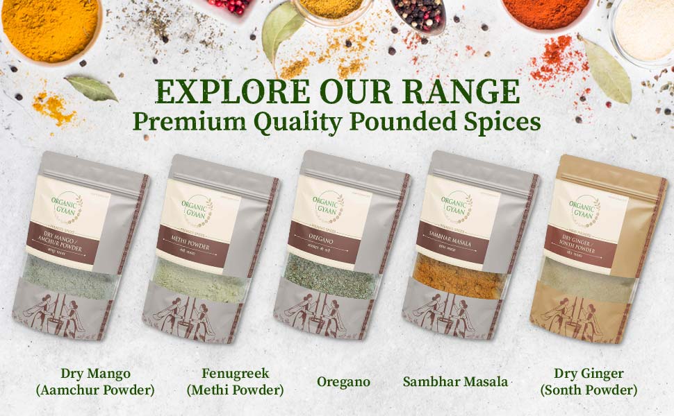 Pounded Spices - Organic Gyaan