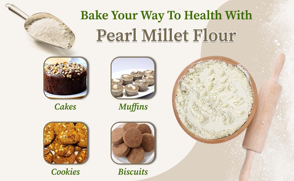 bake with pearl millet flour