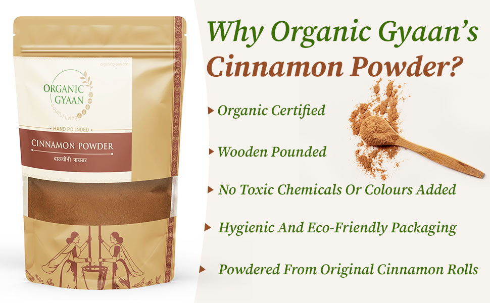 Cinnamon Powder - Dalchini Powder - Organic Gyaan