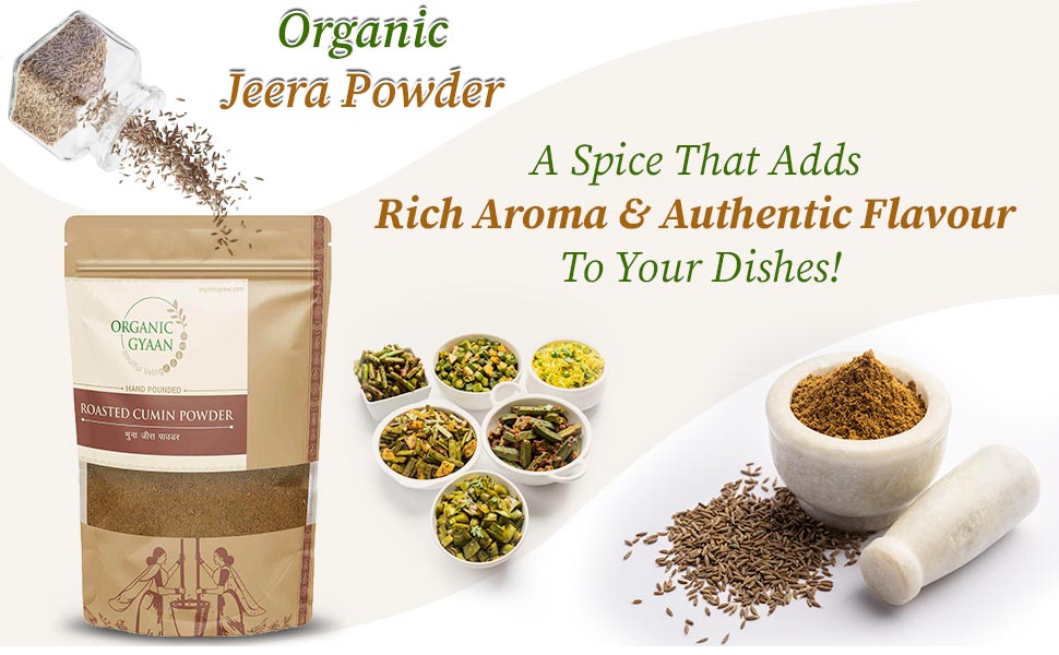 Jeera Powder - Roasted Cumin Powder - Organic Gyaan
