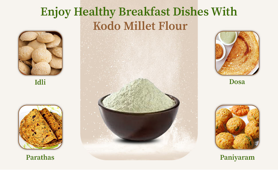 Kodo Millet Flour by organic Gyaan