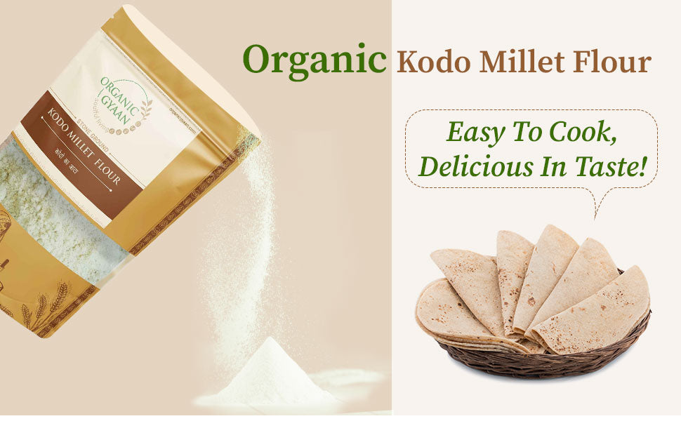 Kodo Millet Flour by Organic Gyaan
