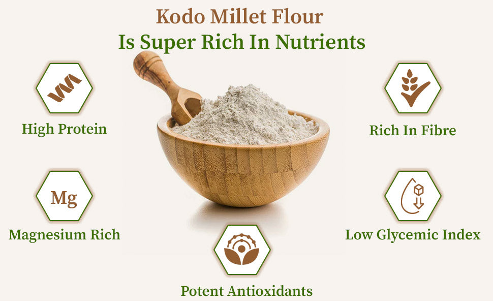 Kodo Millet Flour - Organic Gyaan