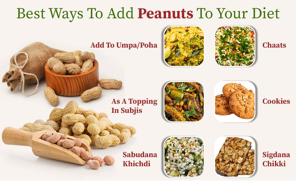 Best way to add peanuts in diet