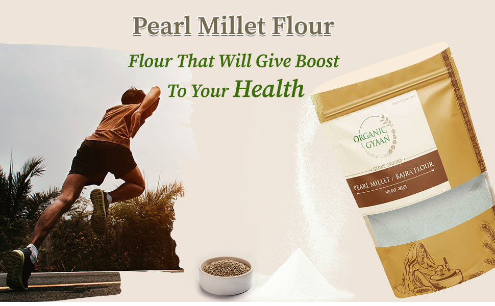 Pearl millet flour give health boost