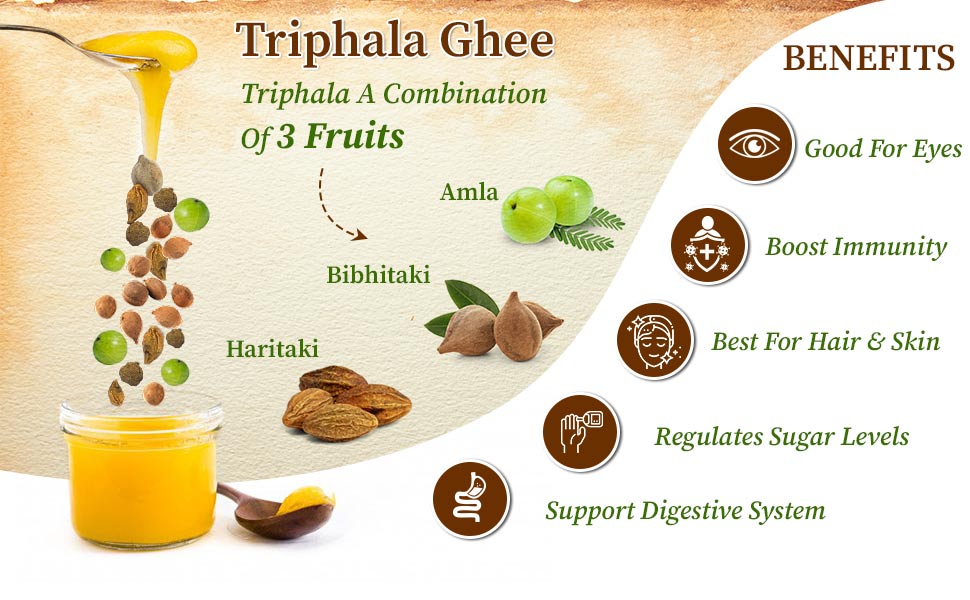 Mahatriphala ghrita benefits