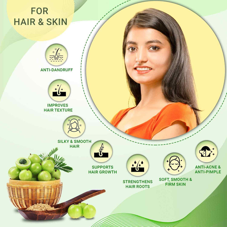 Herbal Product Natural Organic Pure Amla Powder For Hair Growth Pack Of  100G at Best Price in Unnao  Mingu Pharma