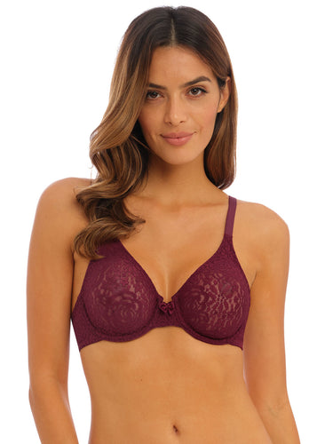 Wacoal Halo Lace Moulded Underwire Bra - Fragrant Lilac – Undies