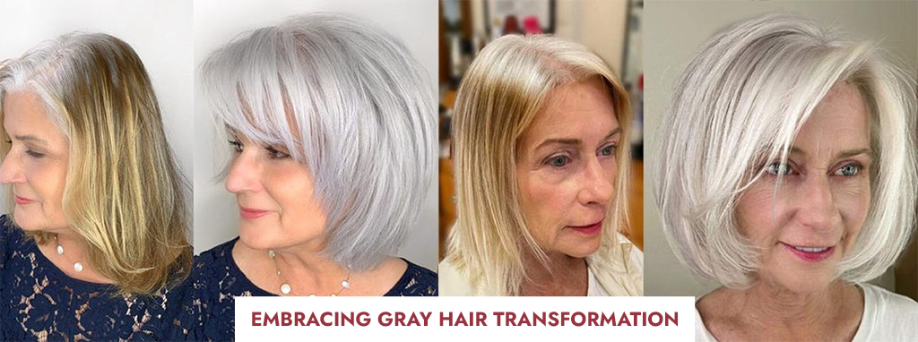 Gray hair transformation