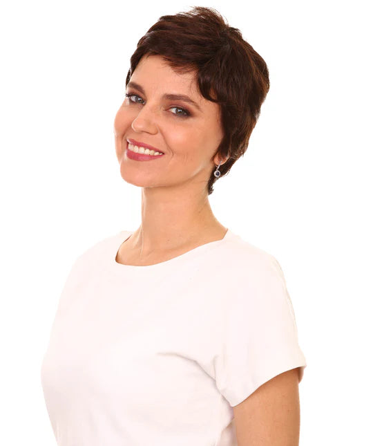Pixie Cut_Wig with Bangs