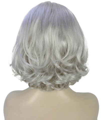 layered gray wig