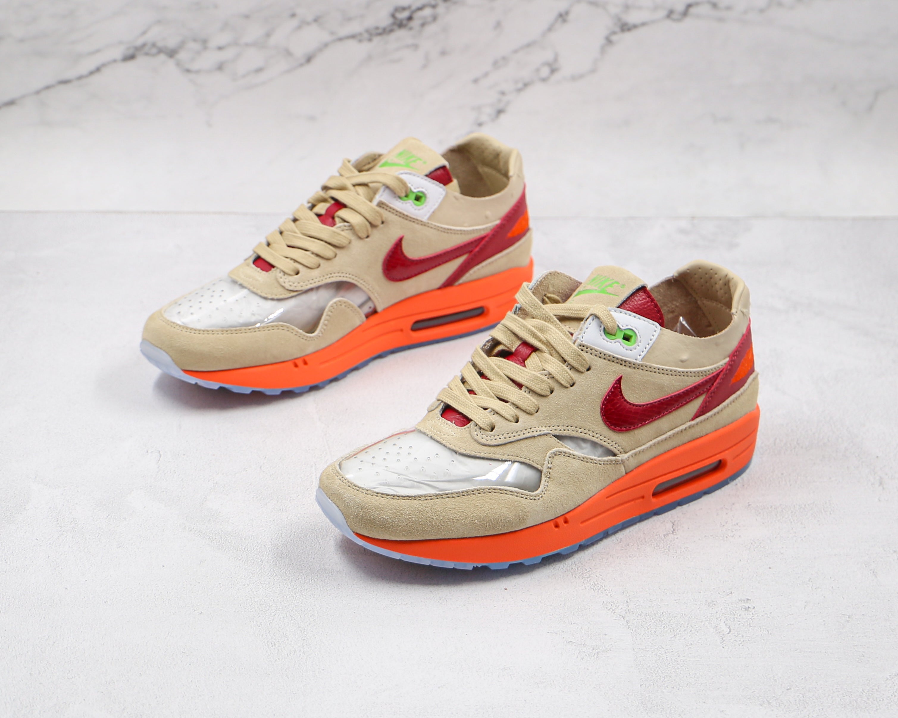 Nike Air Max 1 CLOT Kiss of Death 2021 DD1870-100 Sneakers